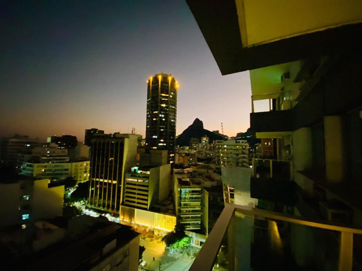 Jumpinbed - Leblon Flat Service - Sala E Quarto Com Varanda E Vista Do Mar. リオデジャネイロ エクステリア 写真