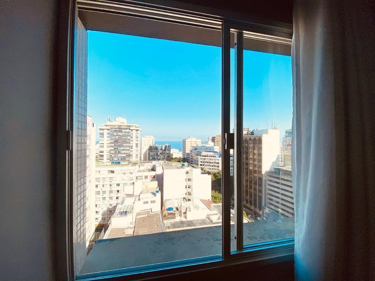 Jumpinbed - Leblon Flat Service - Sala E Quarto Com Varanda E Vista Do Mar. リオデジャネイロ エクステリア 写真