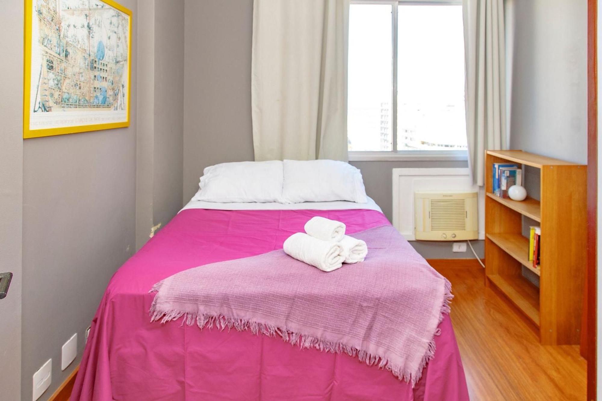 Jumpinbed - Leblon Flat Service - Sala E Quarto Com Varanda E Vista Do Mar. リオデジャネイロ エクステリア 写真
