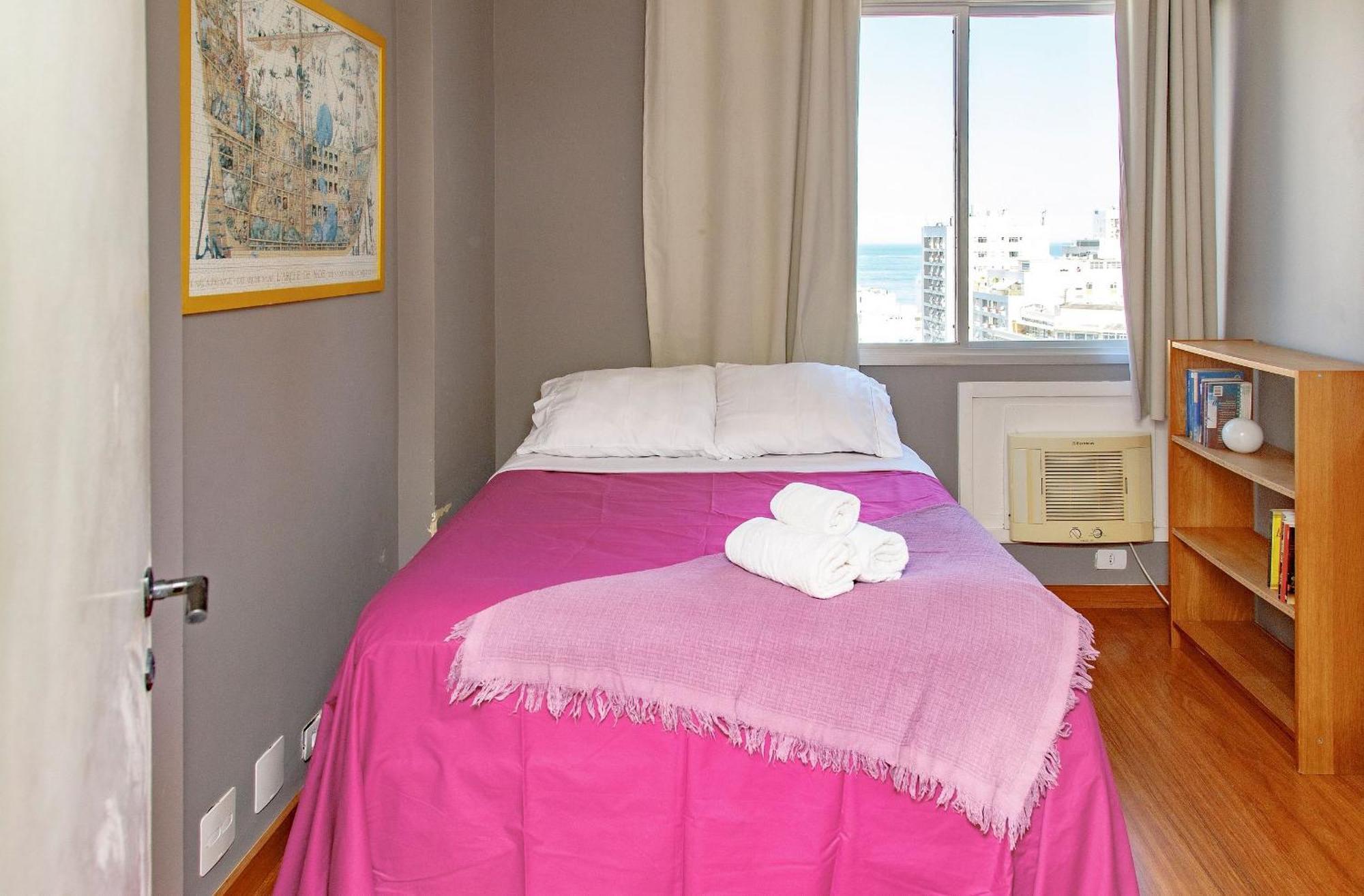 Jumpinbed - Leblon Flat Service - Sala E Quarto Com Varanda E Vista Do Mar. リオデジャネイロ エクステリア 写真